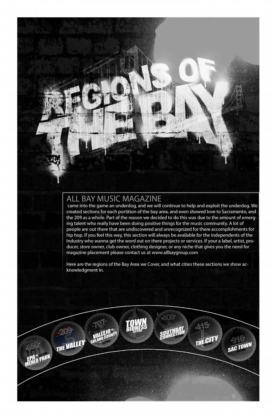 Regions of the Bay