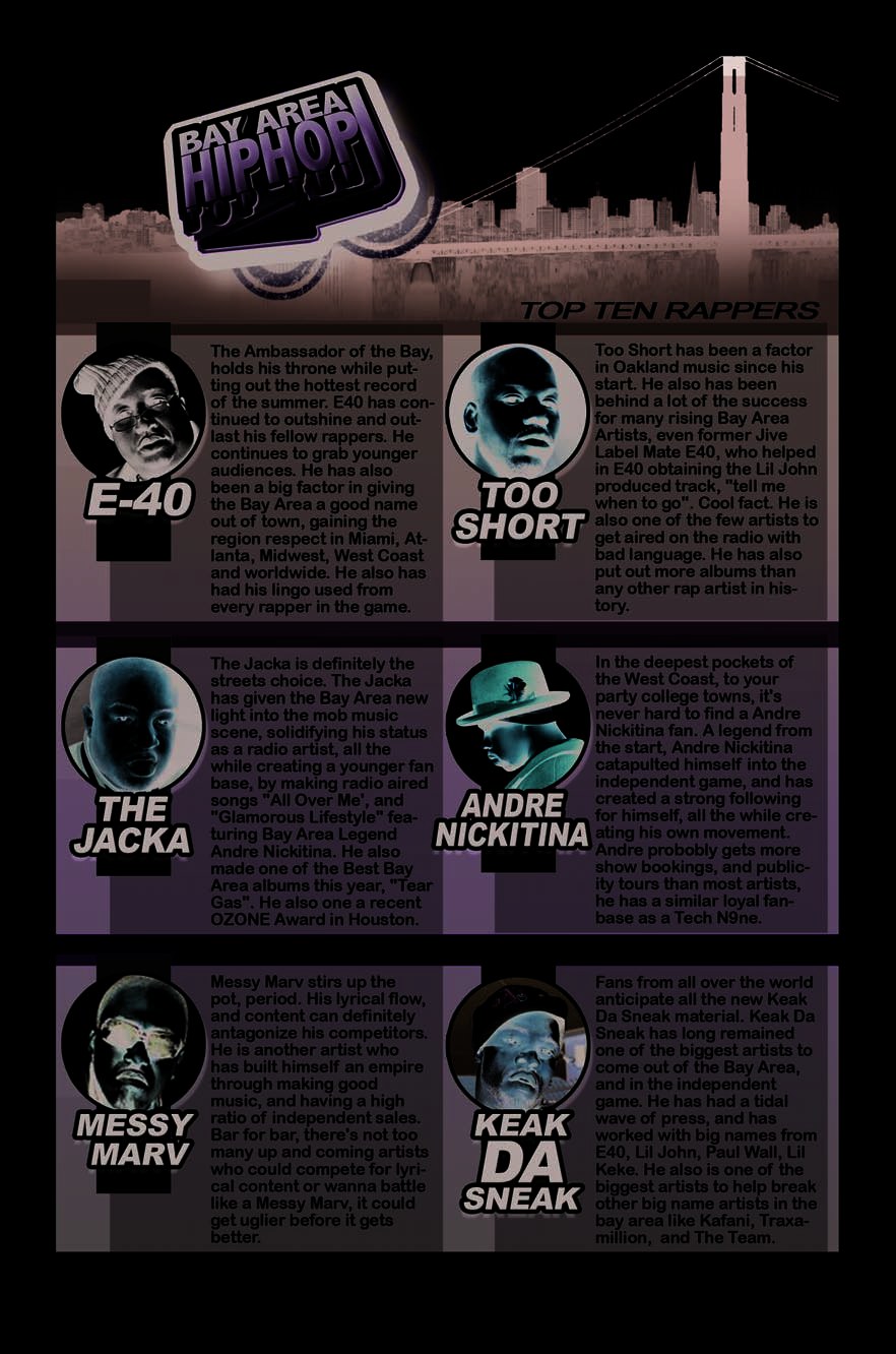 Bay Area Hip Hop Top Ten Rappers (Part 1)