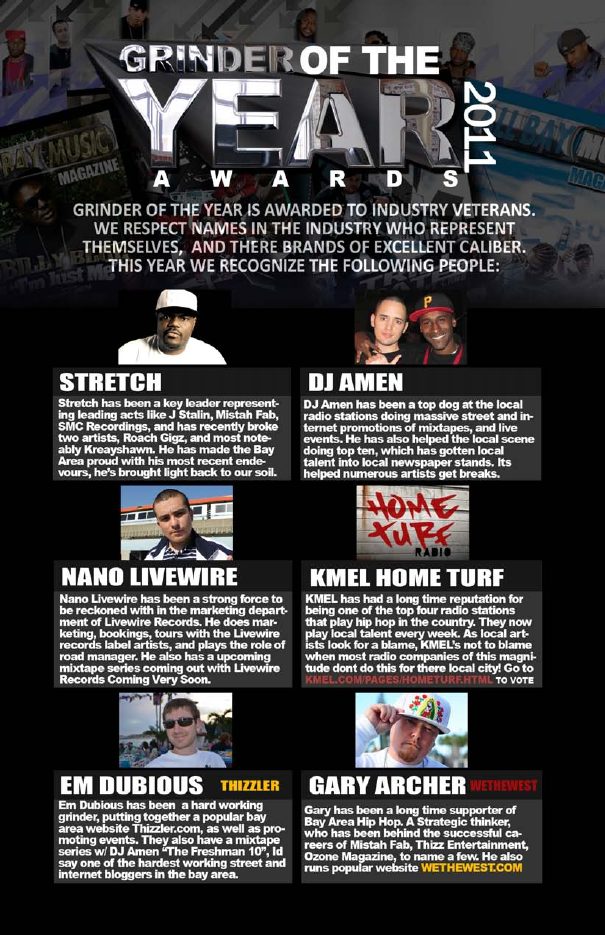 2011 Awards