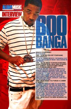 Page 12: Boo Banga — Interview