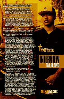 Page 20: Taj He Spitz — Interview